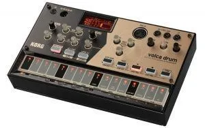Korg Volca Drum Аналоговый полумодульный синтезатор, драм-машина.