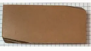 Мозеръ P04 Медиатор кожаный для балалайки контрабас.