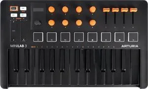 Arturia MiniLab 3 Orange Edition MIDI-клавиатура.