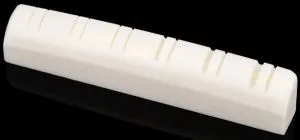 Musiclily MX0728-2 Верхний порожек для 12-струнной акустической гитары, кость, в комплекте 2 шт.