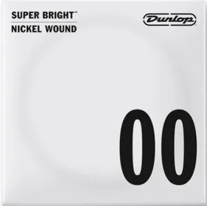 Dunlop DBSBN130 Super Bright Отдельная струна для бас-гитары, никелированная, .130.