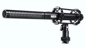 Boya BY-PVM1000 Компактный направленный микрофон-пушка.