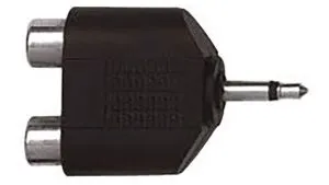 Proel AT125 Переходник Джек 3.5 моно -  RCA х2 мама