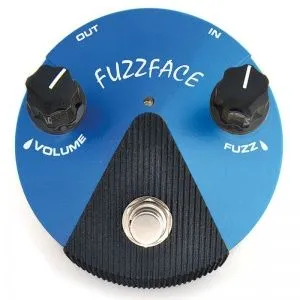 Dunlop FFM1 Silicon Fuzz Face Mini Гитарная педаль эффектов. 