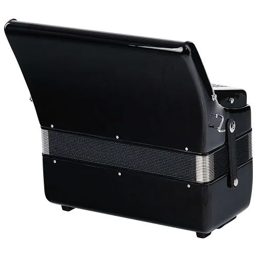 Aurus JH2005-B Аккордеон 34/48/5, черный, с футляром.