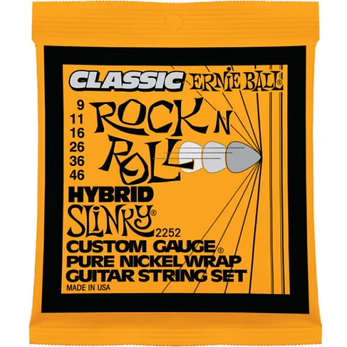 Ernie Ball 2252 (9-46) Rock'n'roll Комплект струн для электрогитары.