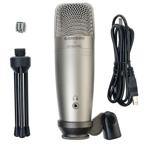 Samson C01U PRO Студийный конденсаторный микрофон.