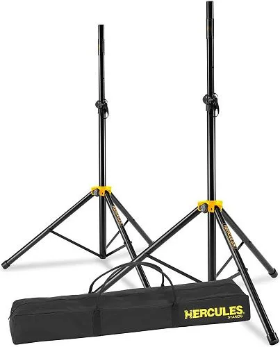 Hercules SS200BB Комплект двух стоек для акустических систем с переходником.