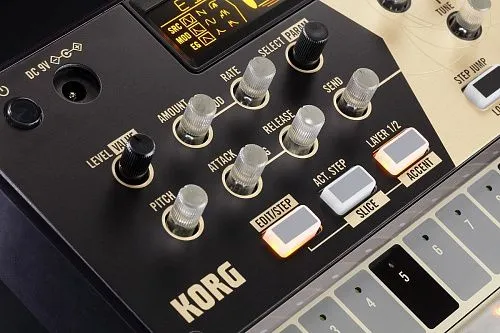 Korg Volca Drum Аналоговый полумодульный синтезатор, драм-машина.