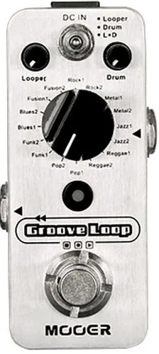 Mooer MLP2-Groove-Loop Drum Machine & Looper Педаль эффектов Лупер/Драм-машина.