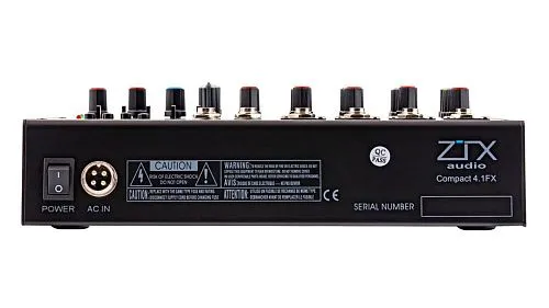 ZTX audio Compact 4.1Fx Микшерный пульт.