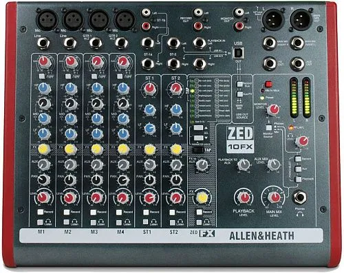 Allen & Heath Zed10 Микшерный пульт.