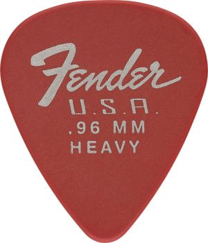 Fender 351 Dura-Tone .96 12 PK Fiesta Red Медиатор.